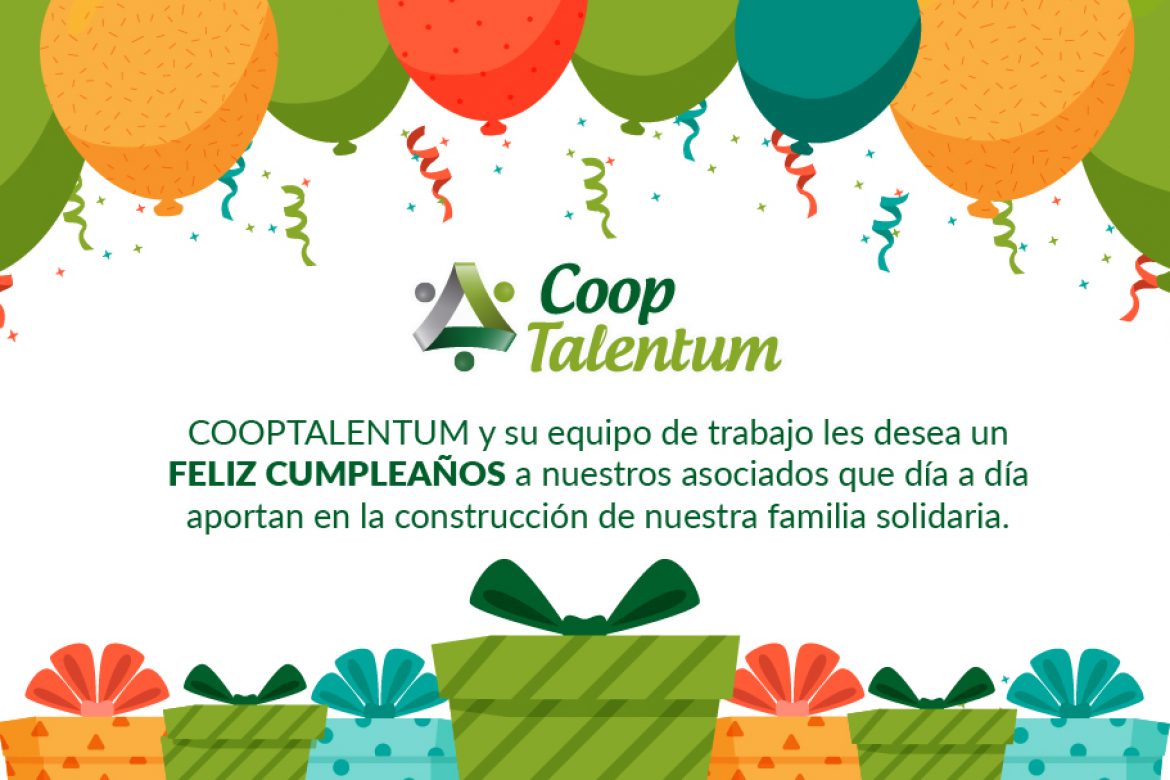 Feliz Cumpleanos Cooptalentum Cooperativa