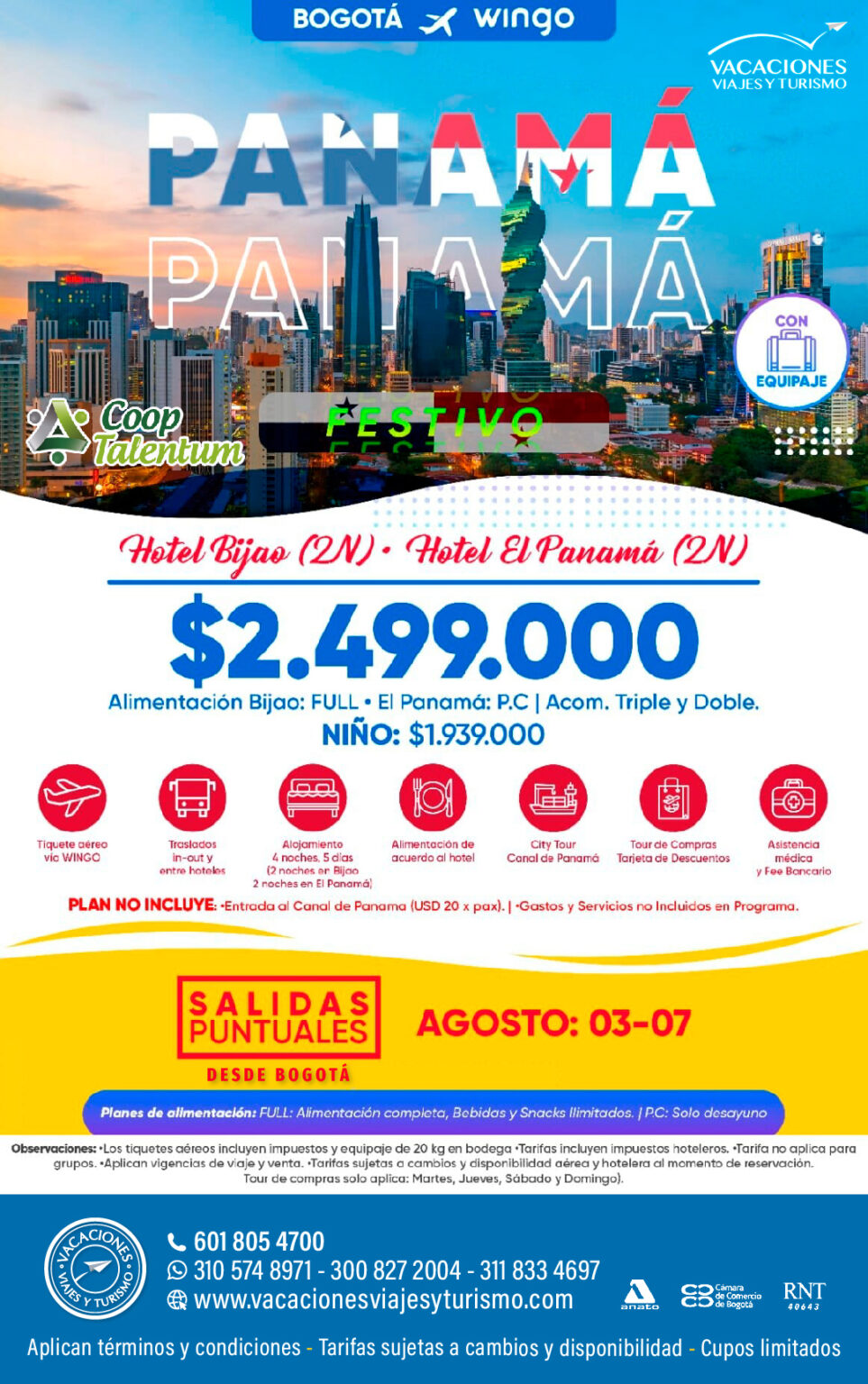 Panamá - Festivo de agosto